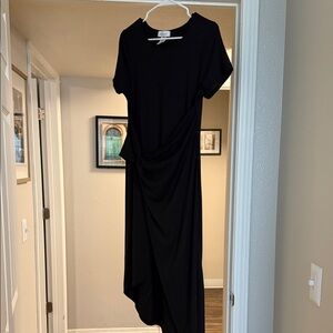 Gilli Black Asymmetrical Dress